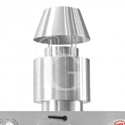 Chimenea para hornos de carbón