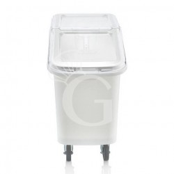 Tolva de polipropileno sobre ruedas capacidad 62 LT - L 350 mm x P 720 mm x H 600 mm