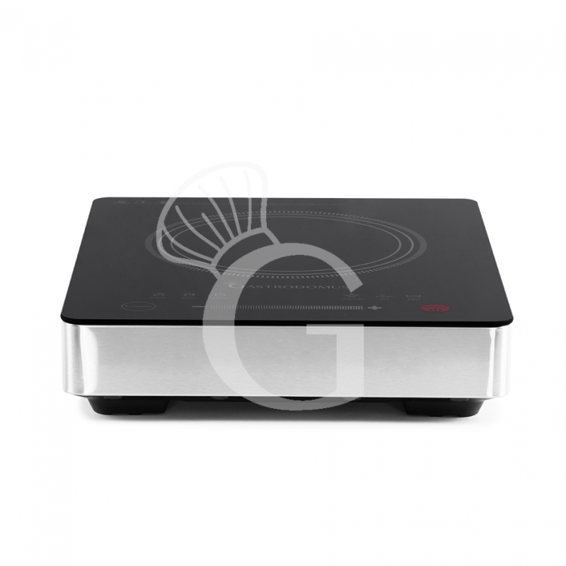 Placa de inducción 1 zona de cocción Ø 275-220 mm, L 320 mm x P 390 mm x H 75 mm 2500 W