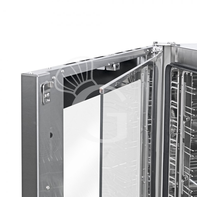 Detalle cristal interior extraíble para su limpieza