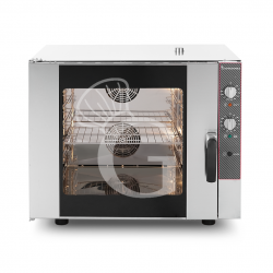 Horno convección pastelería o gastronomía, humidificador, apertura lateral, mecánico , trifásico 6 bandejas 60 x 40 o GN1/1