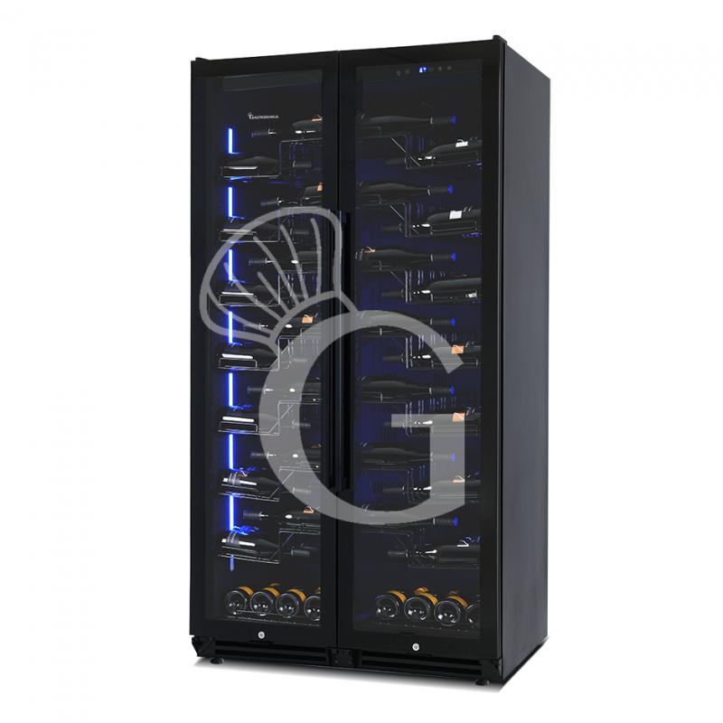 Vinoteca empotrable ventilada 830 LT 9 estantes 182 botellas +5°C/+22°C