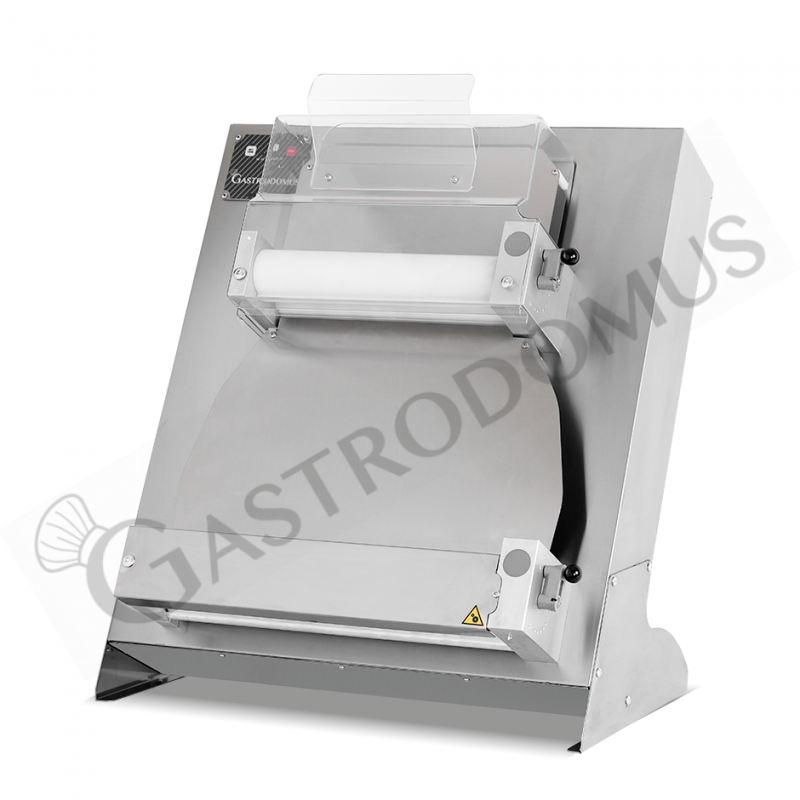 Formadora de masa de pizza de rodillos paralelos para pizza de 260/400 mm de diámetro con arranque automático