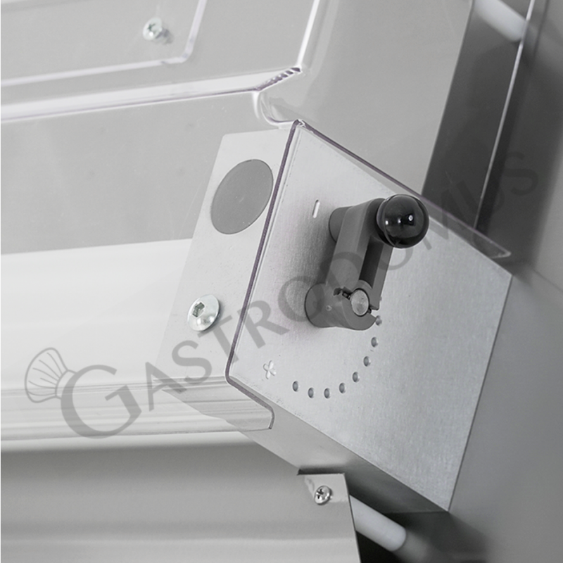 Formadora de masa de pizza de rodillos paralelos para pizza de 260/400 mm de diámetro con arranque automático