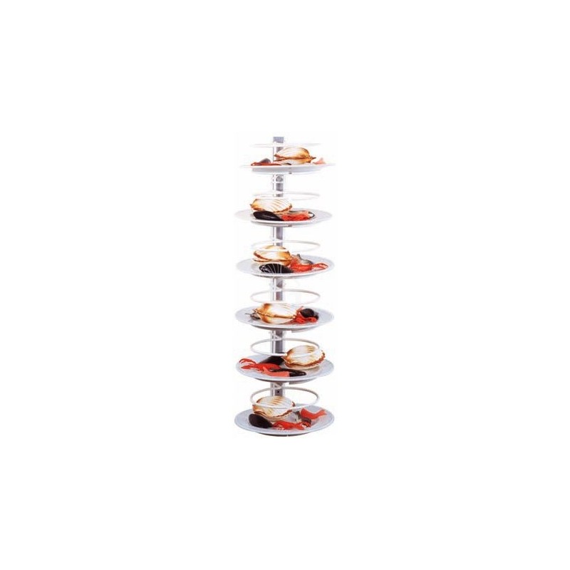 Carro portaplatos para 12 platos de 180/230 mm - L 420 mm x P 200 mm x P 900 mm