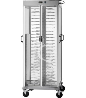 Carro portaplatos caliente para 88 platos 250/310 - L 750 mm x P 780 mm x A 1770 mm