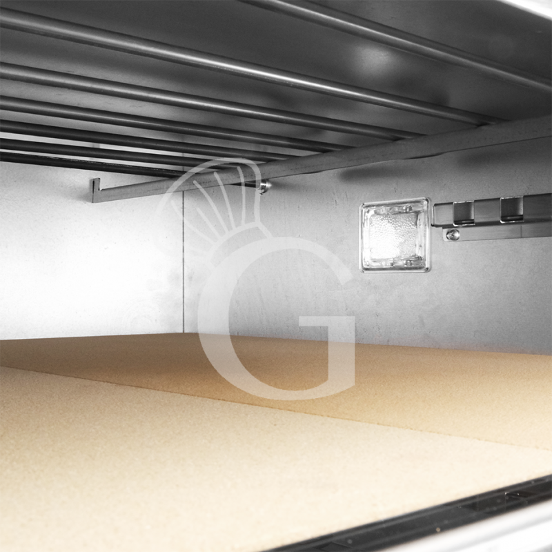 Detalle interior horno