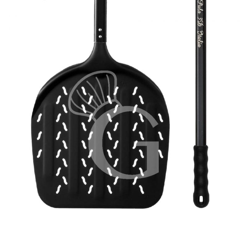 Detalle pala 3D y mango ergonómico