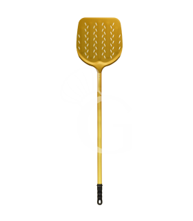 Pala hornear pizzas Italia 3D gold  de aluminio Ø 400 mm H 1700 mm