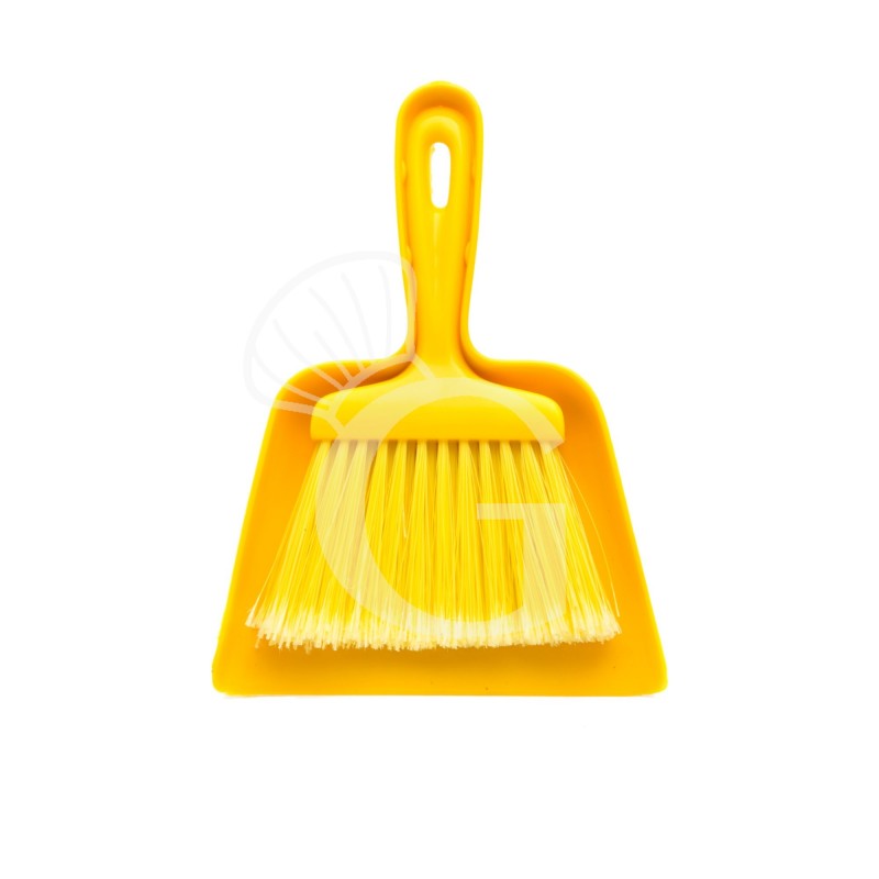 Set pala y escoba de nylon - L 190mm x P 40 mm x H 250 mm