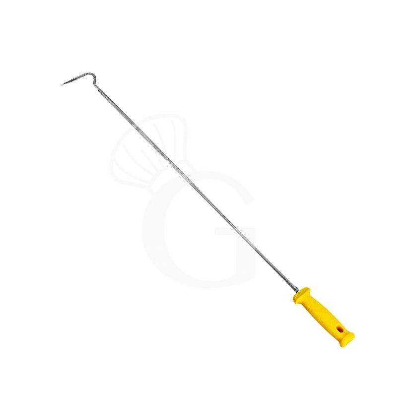 Gancho de inox para romper las burbujas de las pizzas h 1500 mm