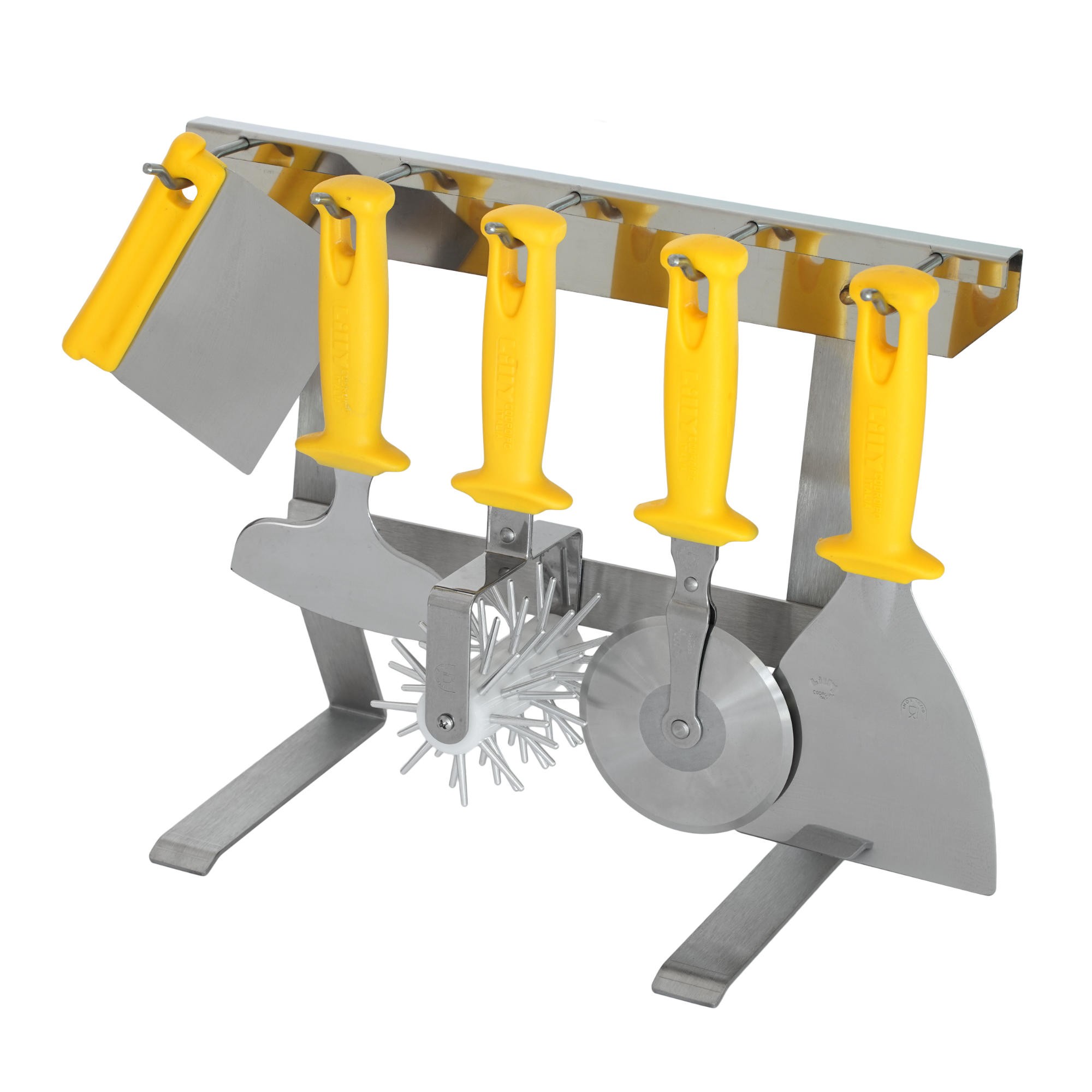 Set 5 utensilios inox de sobremesa