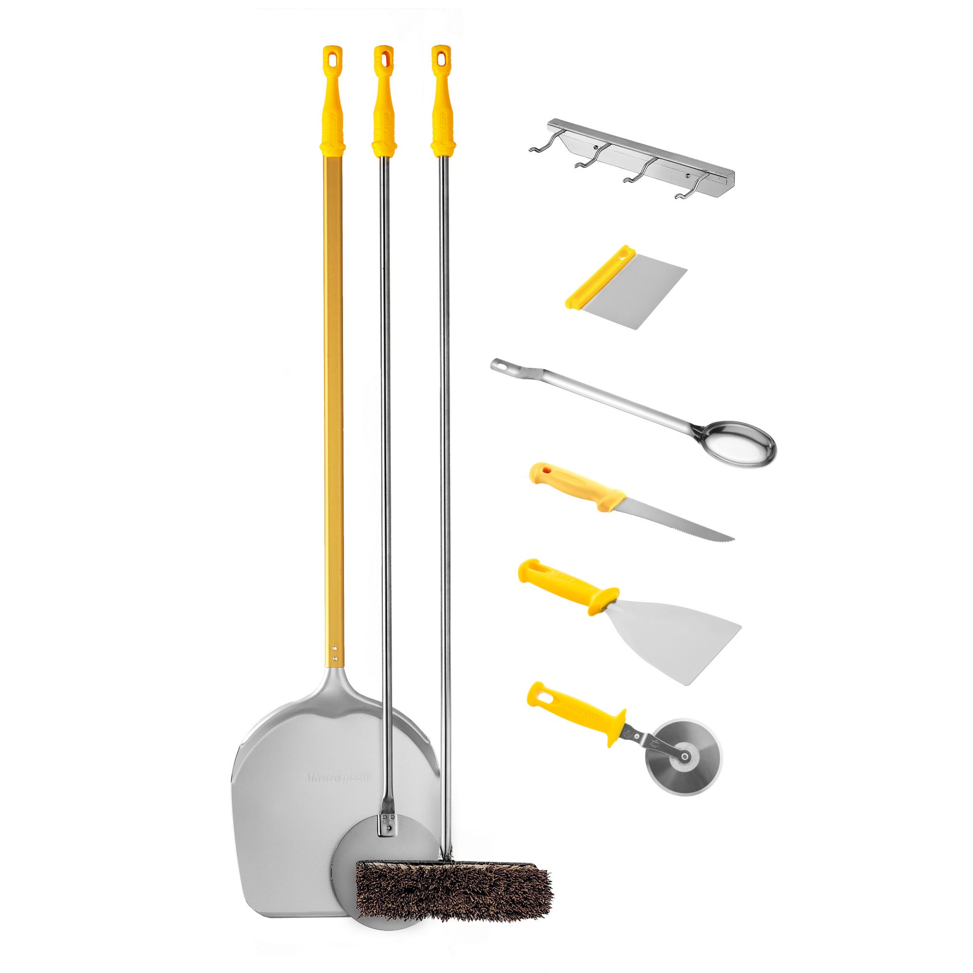 Set Europa para hornos grandes h 1350 mm con 9 utensilios