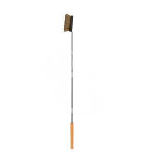 Cepillo para horno de leña de latón con dimensiones 55 x 80 x 1350 h mm