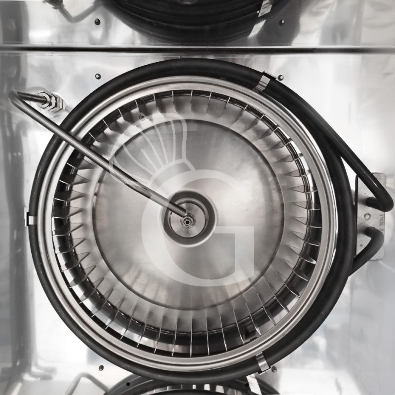 Horno convección pastelería o gastronomía, humidificador, apertura lateral, mecánico , trifásico 6 bandejas 60 x 40 o GN1/1