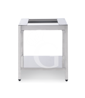 Soporte acero inox con estante para horno modelo SHANGO,  L 720 x P 585 x H 820 mm
