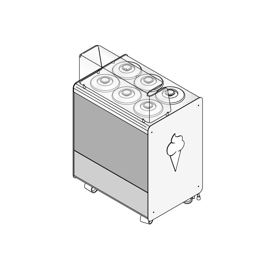 Vinilo decorativo gris para panel frontal de acero