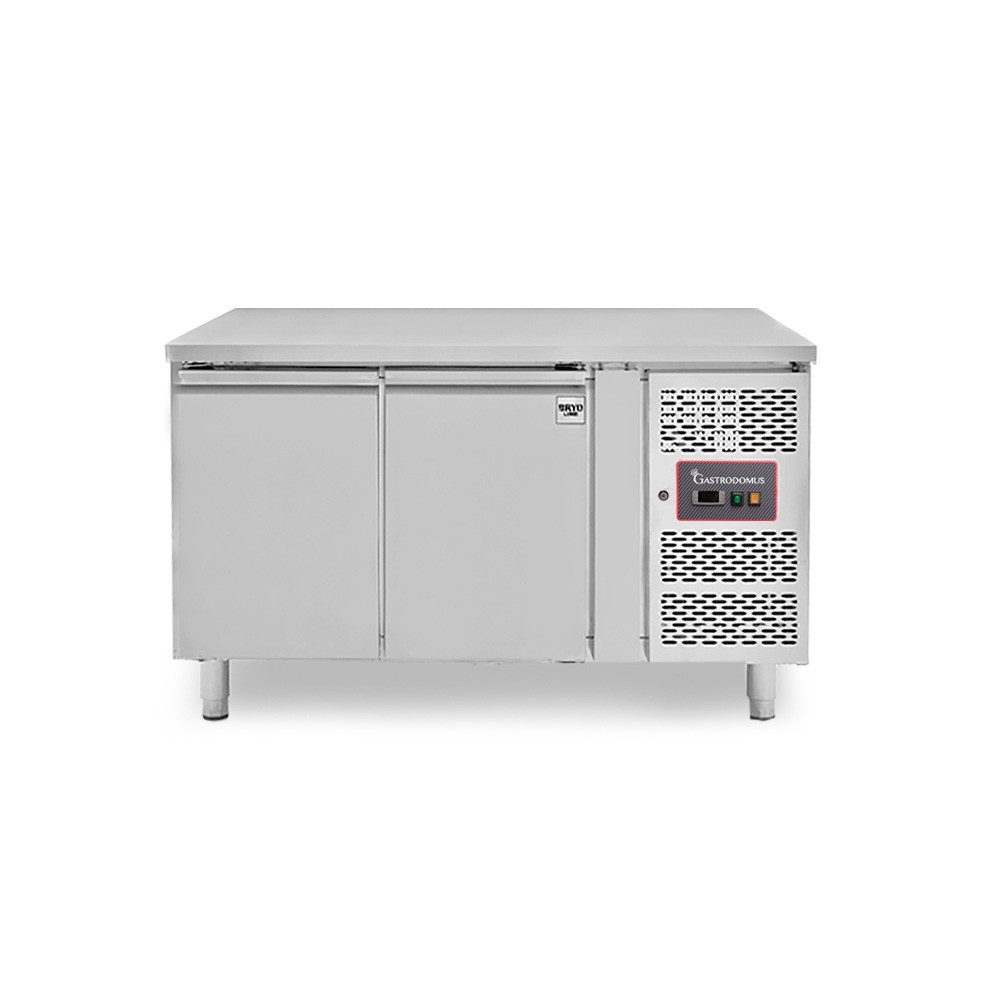Mesa Refrigerada 2 Puertas 700 mm de profundidad -18°C/-22°C Clase de eficiencia energética F