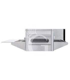 Horno Profesional de túnel para pizza Trifásico Cinta transportadora 400 mm