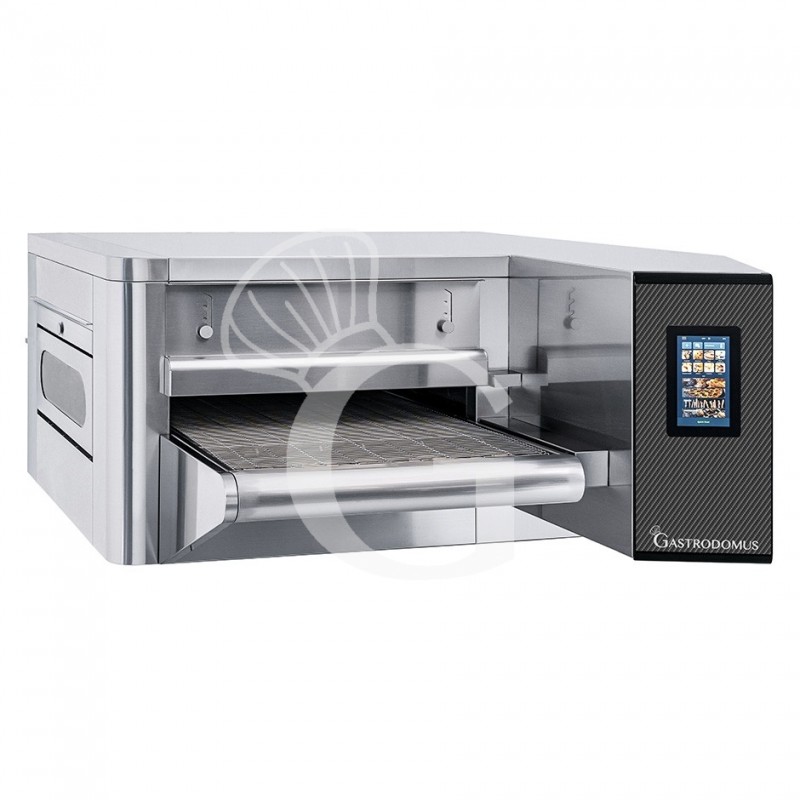 Horno Profesional de túnel para pizza Trifásico Cinta transportadora 400 mm