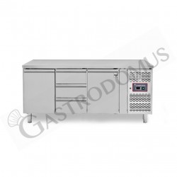 Mesa Refrigerada 3 cajones 2 puertas 700 mm -2°C/+8°C