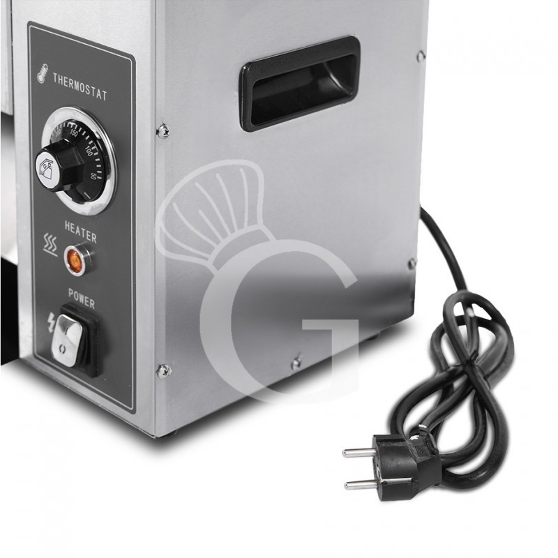 Lateral tostadora . cable y enchufe