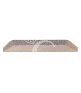 Encimera de granito con peto para mesas de pizza L 2025 x P 800 mm