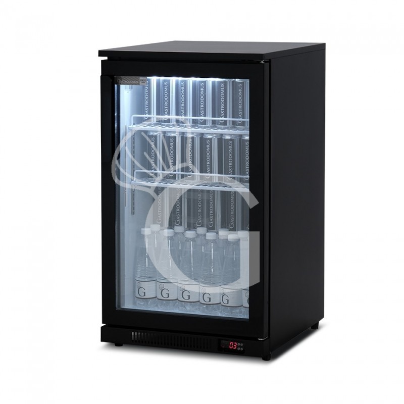 Expositor de bebidas ventilado 1 puerta abatible 110 LT - temperatura 0°C/+10°C