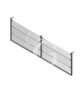 Kit puertas de metacrilato para vitrina cúbica 2 niveles