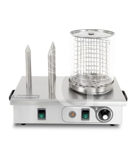 Máquina de perritos calientes 700 W 3 pinchos L 480 mm x P 310 mm x A 413 mm