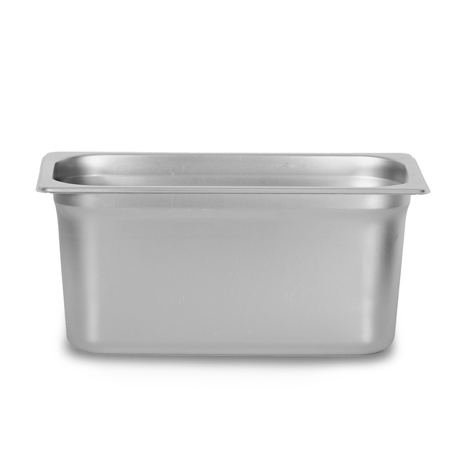 Cubeta GN1/3 de acero inoxidable, L 325 mm x P 176 mm x H 150 mm