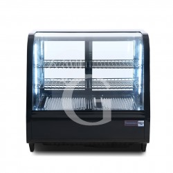 Vitrina refrigerada ventilada de sobremesa 100 LT 0°C/+12°C Luz interior LED L 682 mm x P 450 mm x A 675 mm
