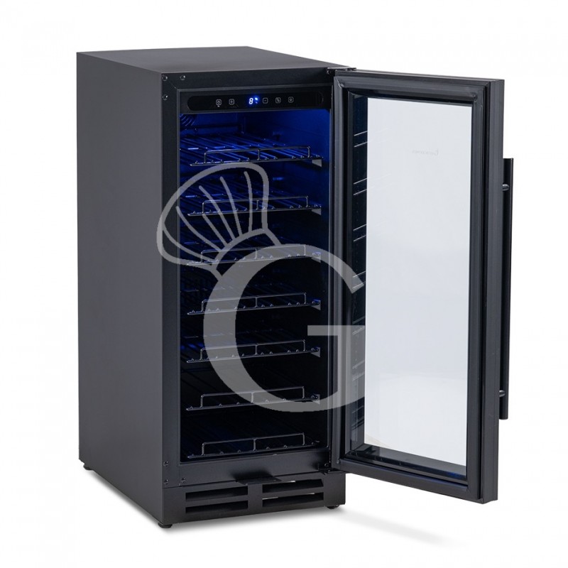 Vinoteca ventilada  100 LT 7 estantes  capacidad 31 botellas +5°C/+22°C