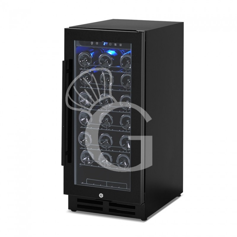 Vinoteca ventilada  100 LT 7 estantes  capacidad 31 botellas +5°C/+22°C