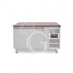 Mesa Refrigerada para pastelería 2 Puertas 600 X 400 mm Encimera de granito -2°C/+8°C Clase de eficiencia energética C