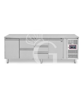 Mesa Refrigerada 5 cajones 2 puertas 700 mm -2°C/+8°C