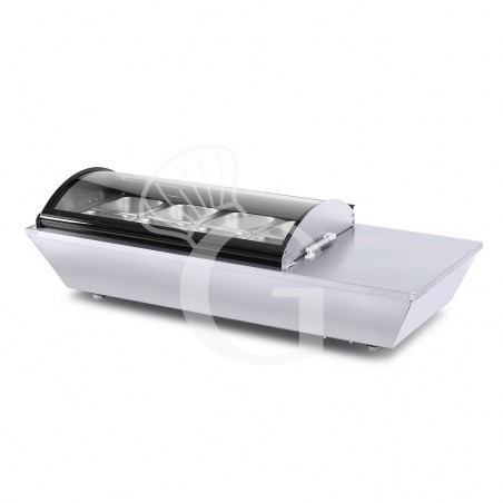 Refrigerador de barra +2/+12°C - L 1950 mm x P 475 mm x H 320/350 mm Refrigerador de barra +2/+12°C - L 1950 mm x P 475 mm x H 320/350 mm