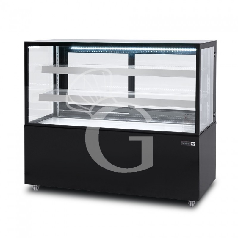 Vitrina Refrigerada Ventilada  510 LT +2°C/+8°C  4 lados de cristal, L 1505 mm