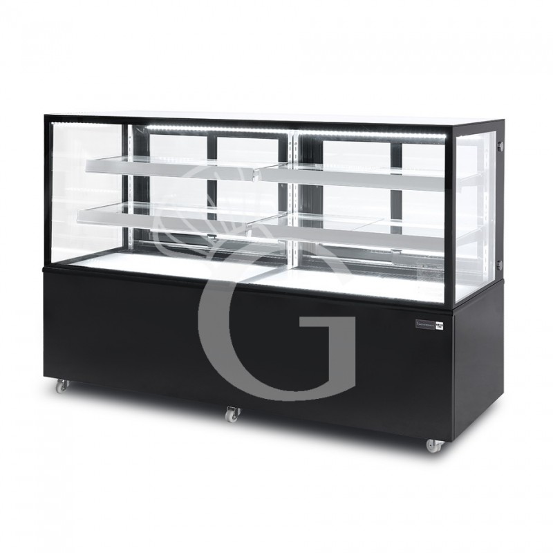 Vitrina Refrigerada Ventilada 610 LT +2°C/+8°C  4 lados de cristal