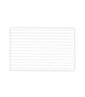 Rejilla para frigoríficos de hierro plastificado en polietileno 353 x 325 mm
