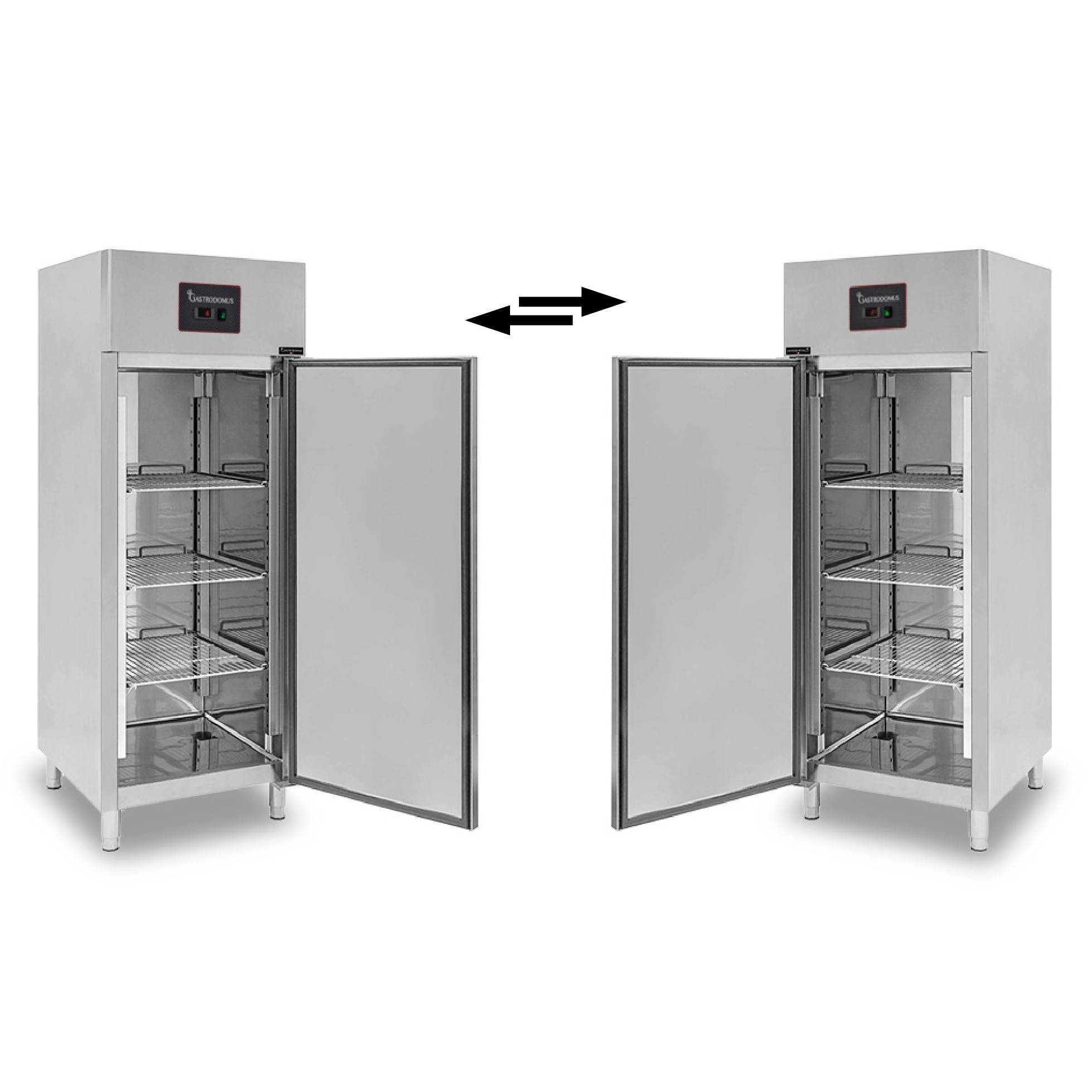 Inversión apertura puerta armarios refrigerados y armarios congeladores