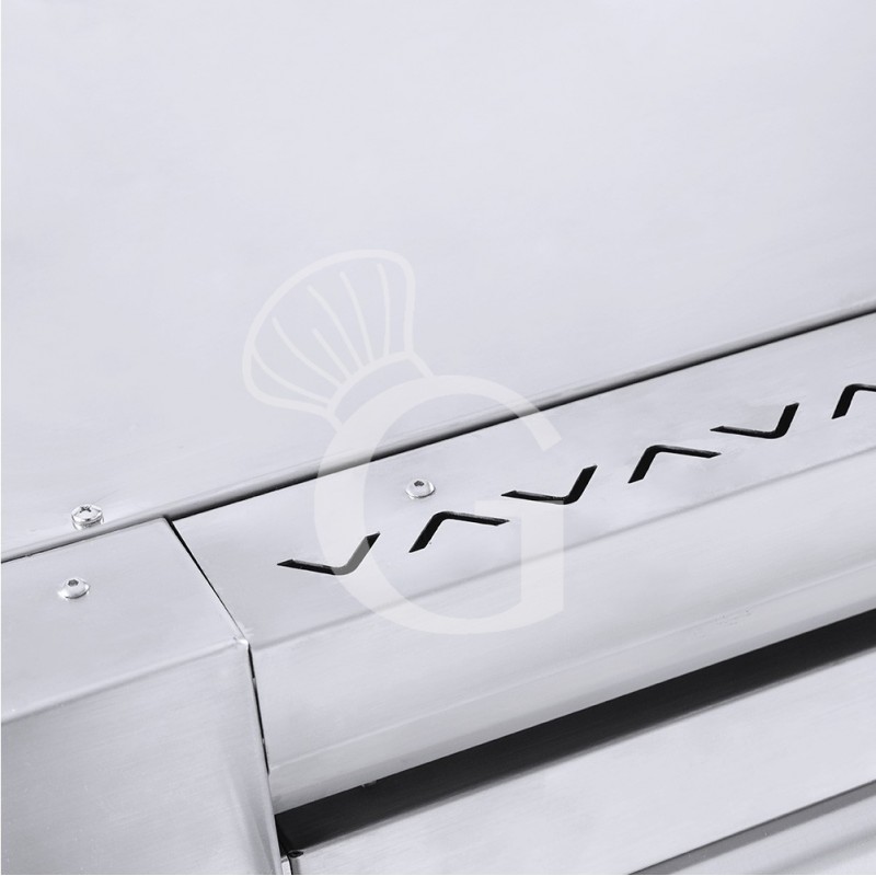 Horno Eléctrico para 4+4 pizzas de diámetro 350 mm, 2 cámaras, control touch, 14,4 kW