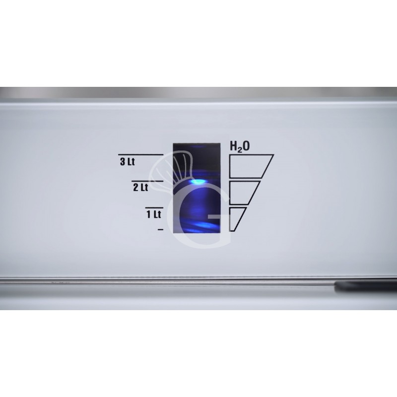 Horno rápido eléctrico de convección combinado con vapor, puerta lateral, controles táctiles, monofásico