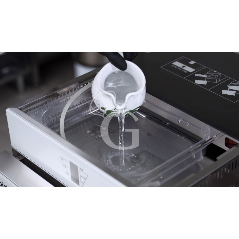 Horno rápido eléctrico de convección combinado con vapor, puerta lateral, controles táctiles, monofásico