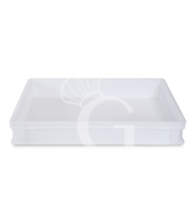 Caja para masa pizzas 18 litros - 595 x 397 x H 92 mm