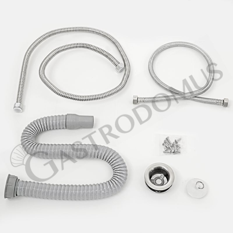 Lavamanos sobre mueble con pedal a suelo - L 450 mm x P 550 mm x H 855 mm