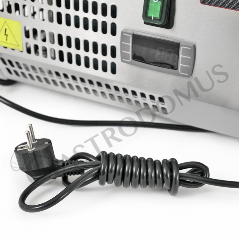 Vitrina Refrigerada horizontal para ingredientes, motor a la izquierda, L 1800 mm, Capacidad 8 Cubetas GN1/3