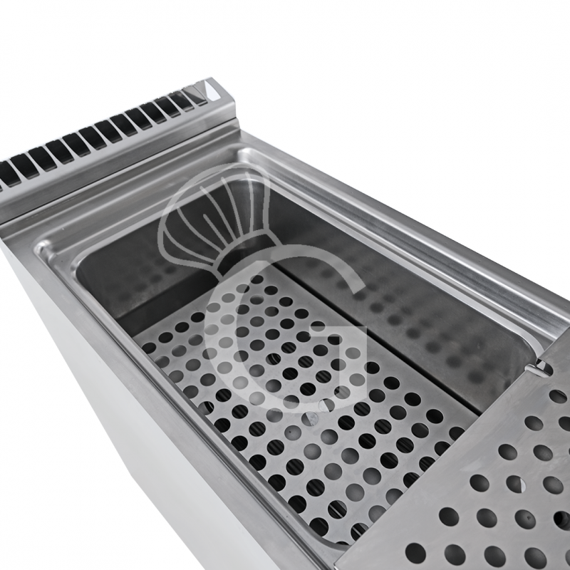 Cocedor de pasta eléctrico profesional 1 cuba - 40 LT - L 400 mm x P 900 mm x A 870 mm