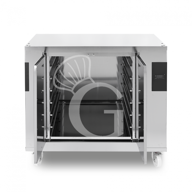 Cámara de fermentación para 12 bandejas 600 x 400 mm, dimensiones L 1035 mm x P 1235 mm x H 900 mm