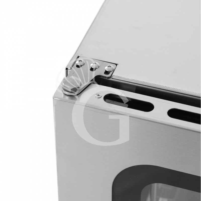 Horno eléctrico de convección para gastronomía, humidificador, control electrónico, trifásico, 4 bandejas GN 1/1 530x325mm